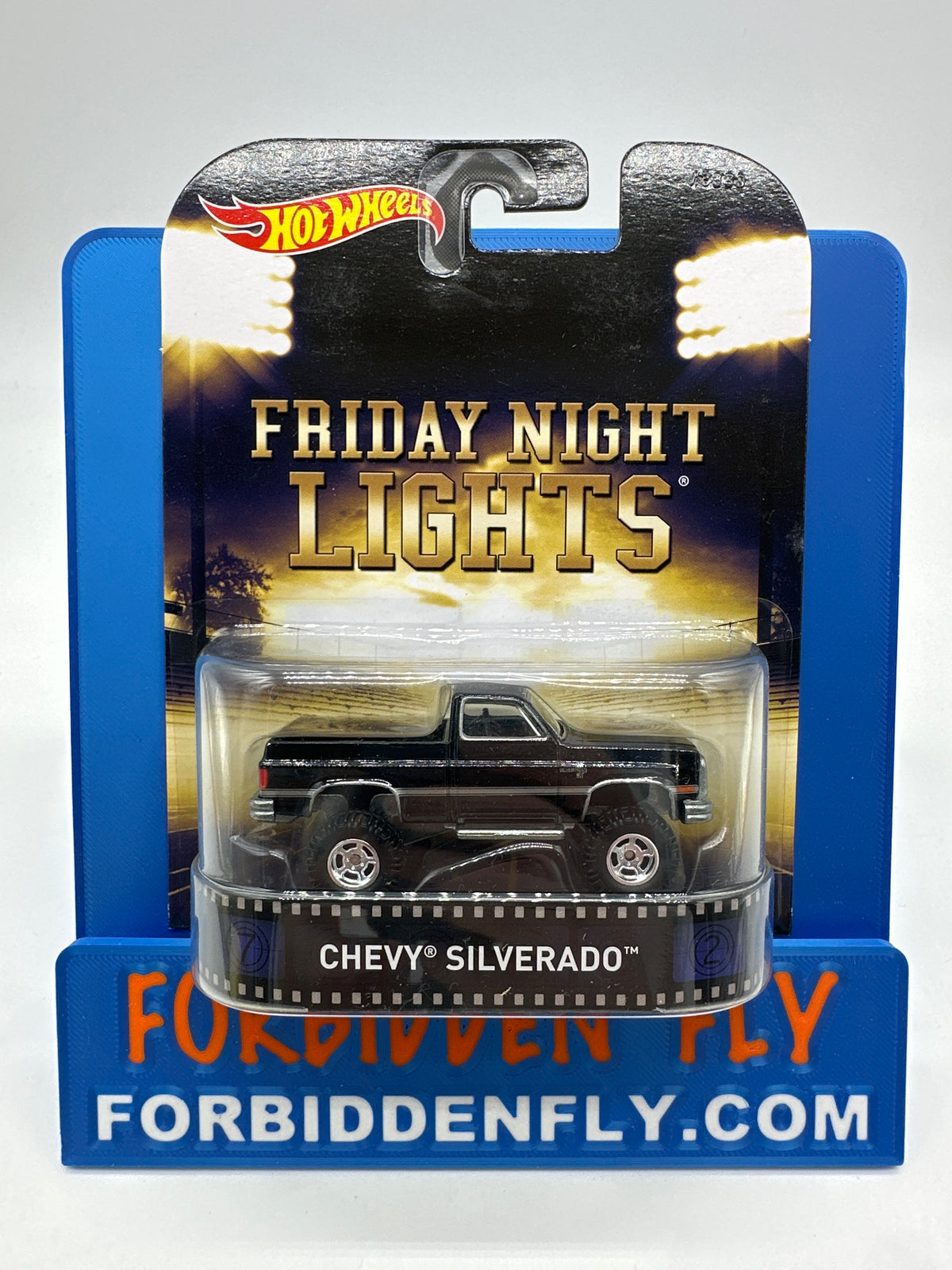 Hot Wheels 2015 Retro Entertainment Premium Single - Friday Night Lights Chevy Silverado (Movie Reel Packaging)