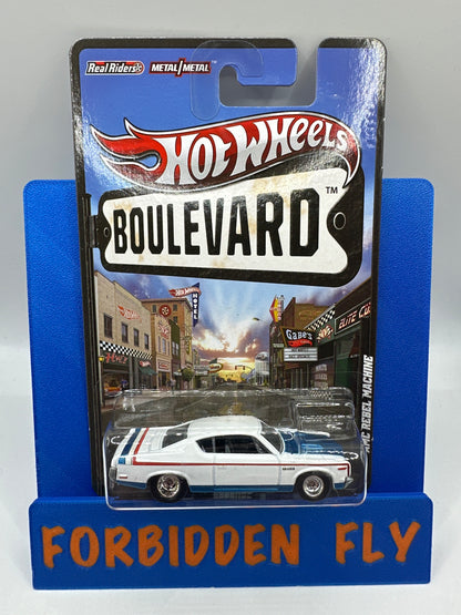 Hot Wheels Premium 2012 Boulevard Series Single - Legends - AMC Rebel Machine