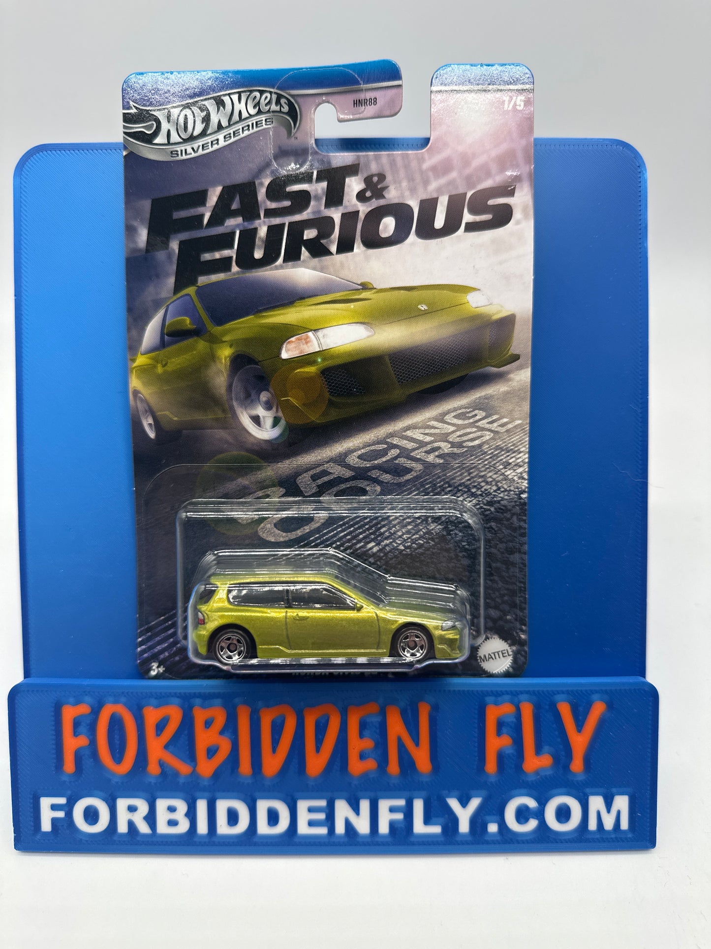 Hot Wheels 2025 Silver Series - Walmart Exclusive - Fast & Furious Racing Course Series - #1/5 Honda Civic EG