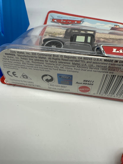 Disney Pixar Cars Movie - 2005 Desert Series - Original Release Lizzie (w/ Ford Logo)