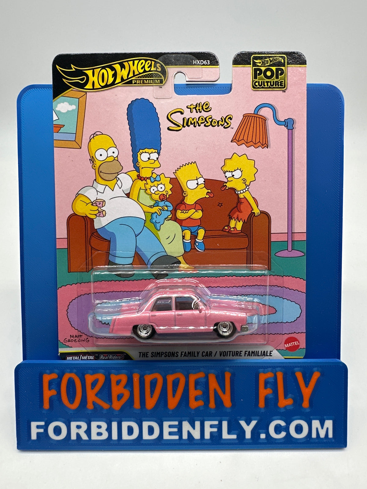Hot Wheels Premium - Pop Culture 2026 Mix S Single - The Simpsons Family Car