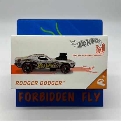 Hot Wheels Boxed Series 1 ID Car - HW Race Team - Rodger Dodger - Silver