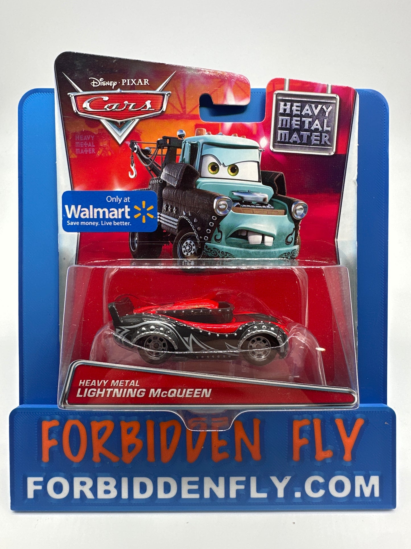 Disney Pixar Cars Movie - Heavy Metal Mater Series - Heavy Metal Lightning McQueen