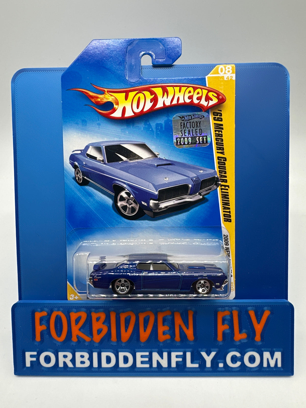 Hot Wheels Mainline - 2009 Factory Stickered - 2009 New Models Series - ‘68 Mercury Cougar Eliminator - Lot Of 3