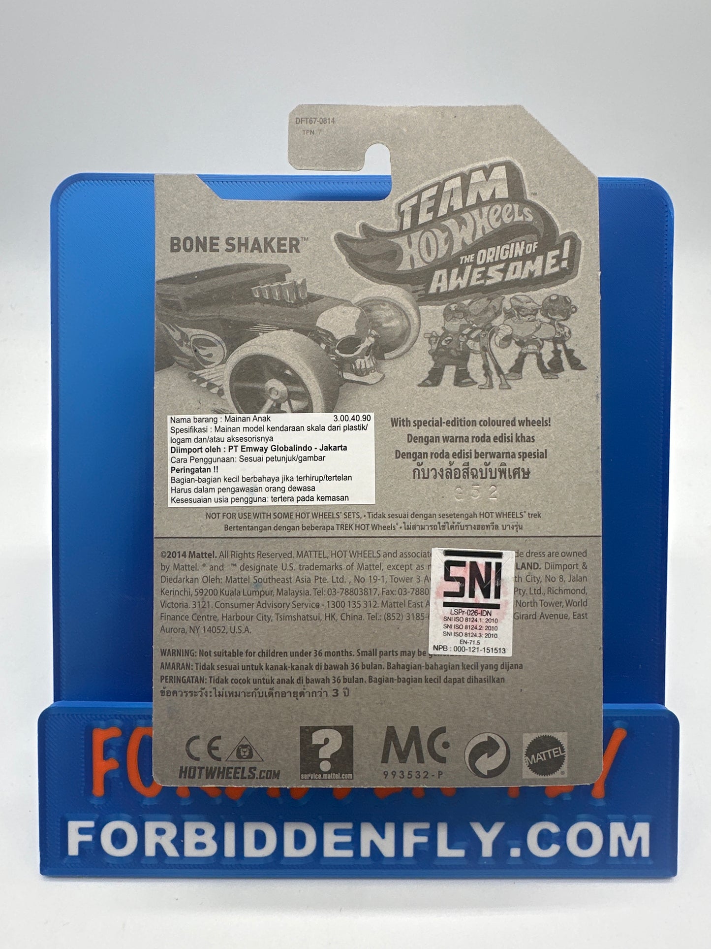 Hot Wheels - 2015 Team Hot Wheels The Origin of Awesome! - Indomaret Indonesia Exclusive Bone Shaker