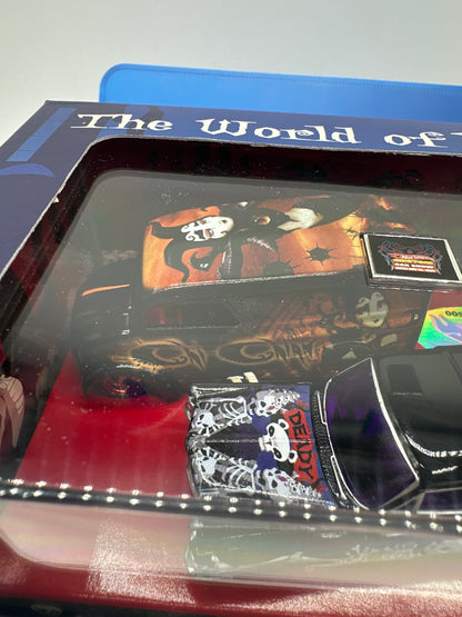 Hot Wheels Collectors - 2007 Custom Car Show Japan Convention Exclusive - The World of Voltaire Dairy Delivery & ‘63 Cadillac Fleetwood Hearse Set