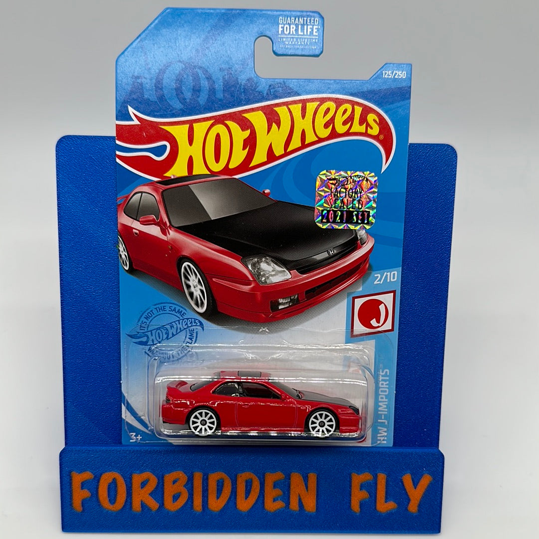 Hot Wheels 2021 Factory Stickered - ‘98 Honda Prelude - Red