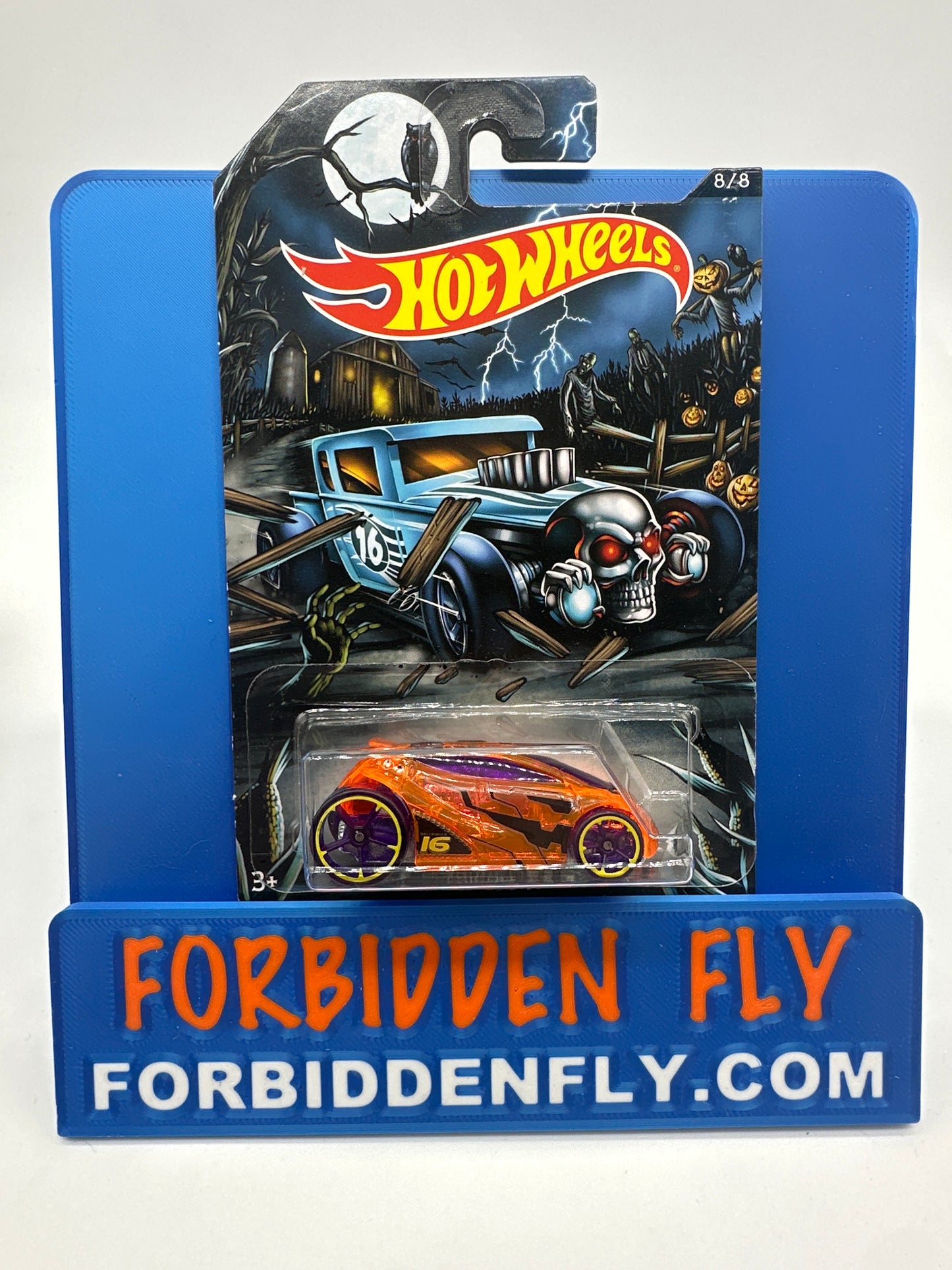 Hot Wheels - 2016 Halloween Series - Complete Set of 8