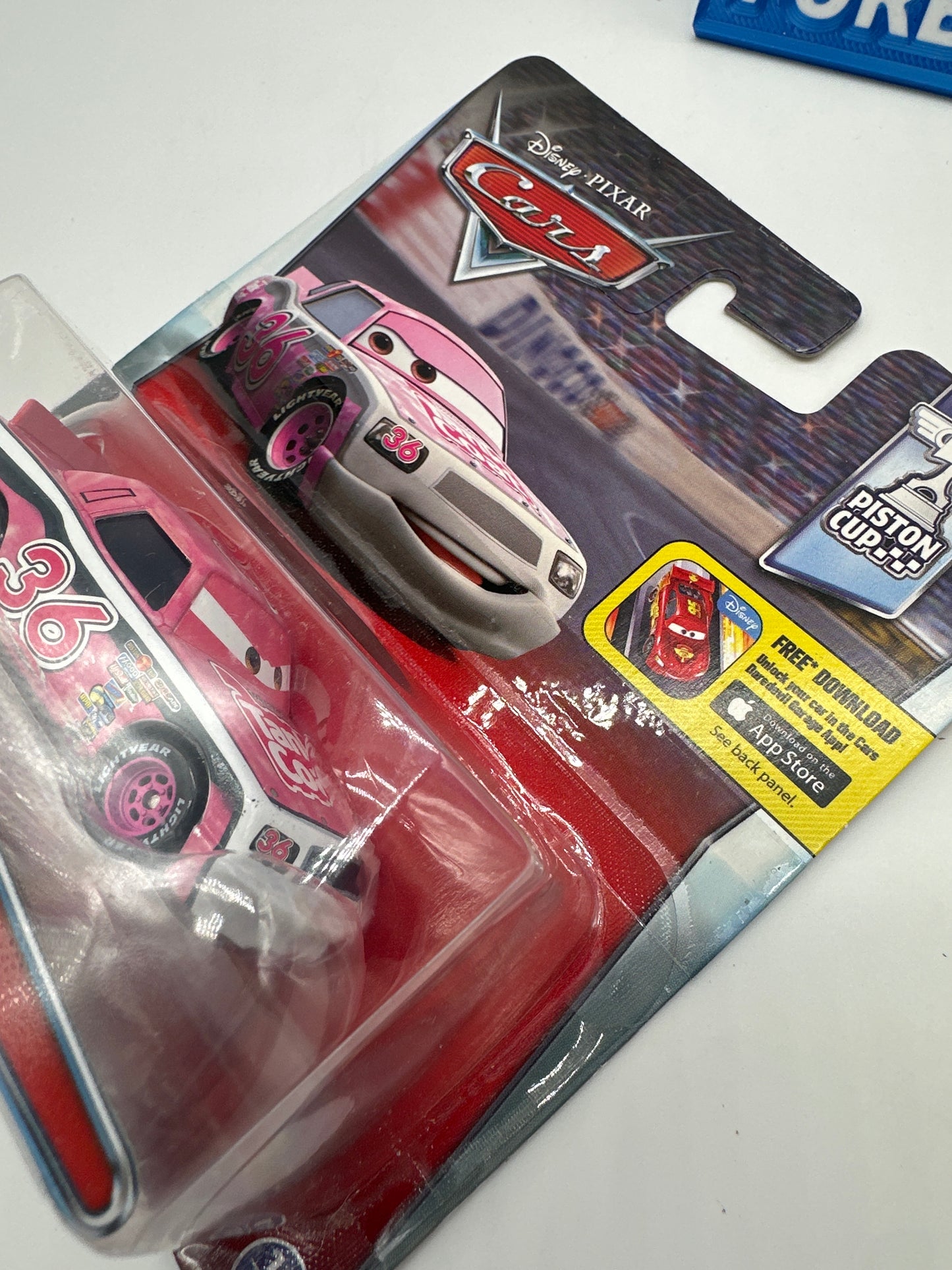 Disney Pixar Cars Movie - Piston Cup Series - Eugene Carbureski (Tank Coat #36)