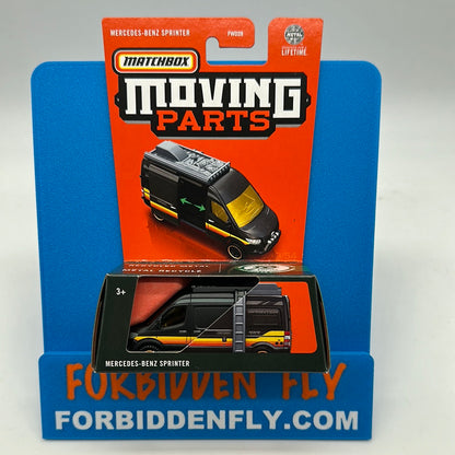 Matchbox Moving Parts Series 2024 - Mercedes-Benz Sprinter - Black