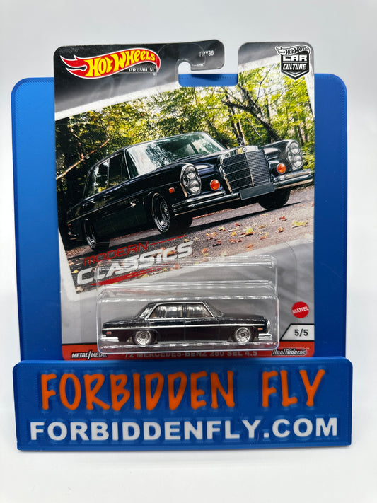 Hot Wheels Car Culture Premium - Modern Classics 2020 Series 2 Single - # 5/5 - ‘72 Mercedes-Benz 280 SEL 4.5