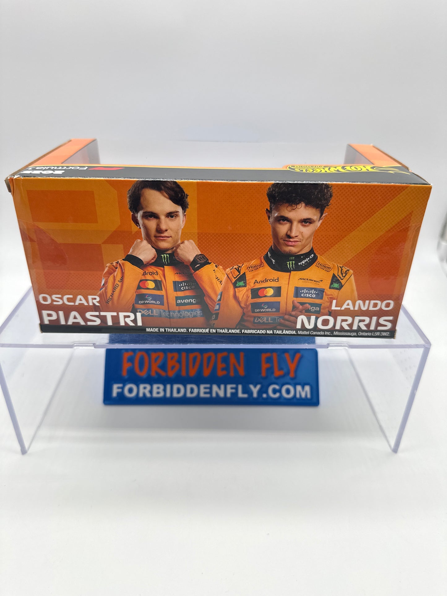 Hot Wheels 2025 Formula 1 Premium Series - Two Pack - McLaren Formula 1 One (F1) Team (#4 Lando Norris & #81 Oscar Piastri)