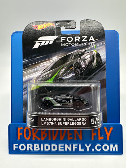 Hot Wheels Premium - 2016 Retro Entertainment Forza Motorsport Series - Sealed Boxed Set of 5