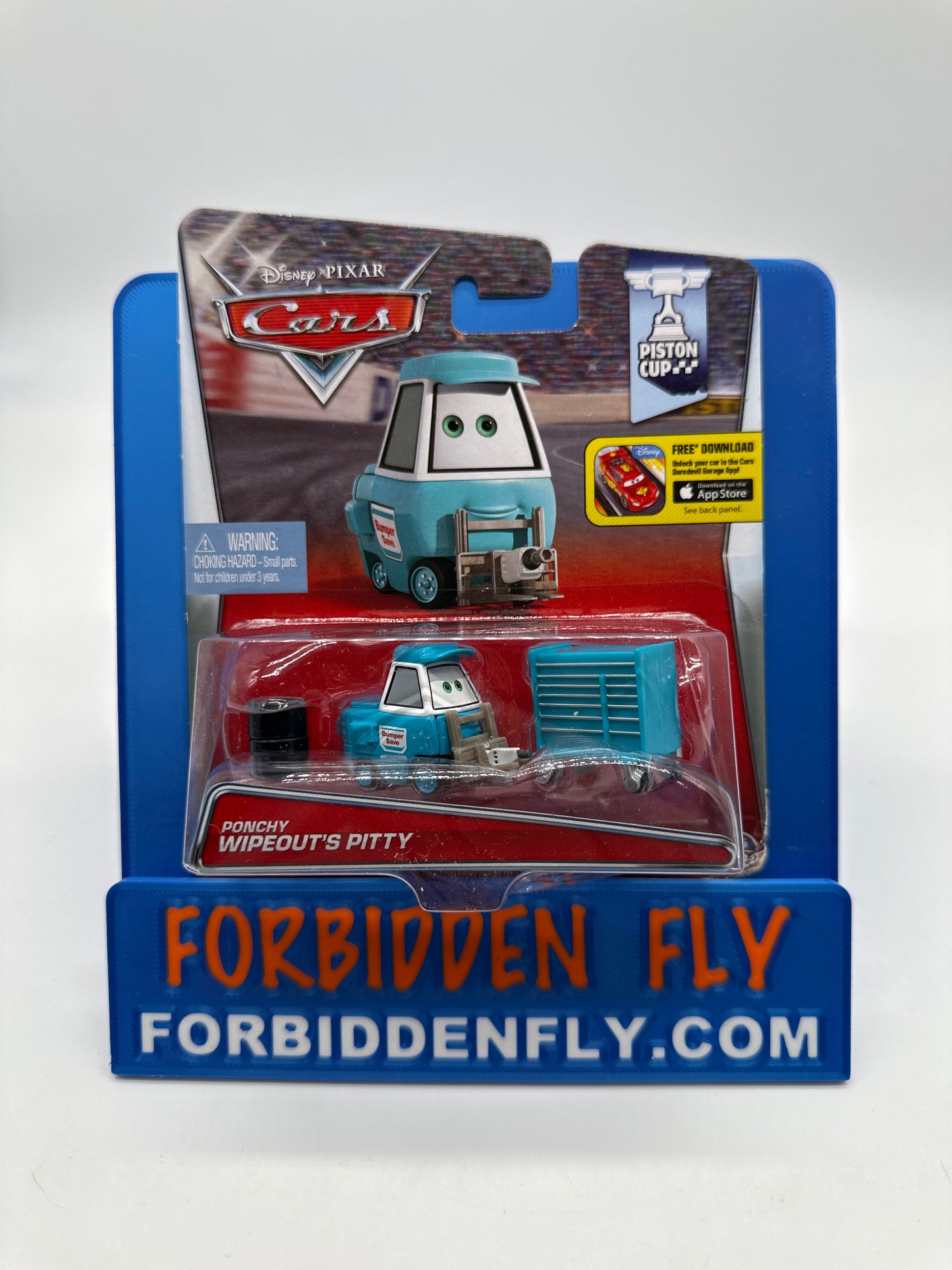 Disney Pixar Cars Movie - Piston Cup Series - Ponchy Wipeout’s Pitty