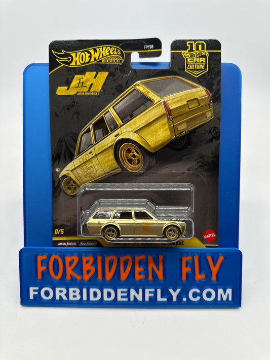 Hot Wheels Car Culture Premium - Japan Historics 5 (JH5) Single - #0/5 Chase - Datsun 510 Wagon