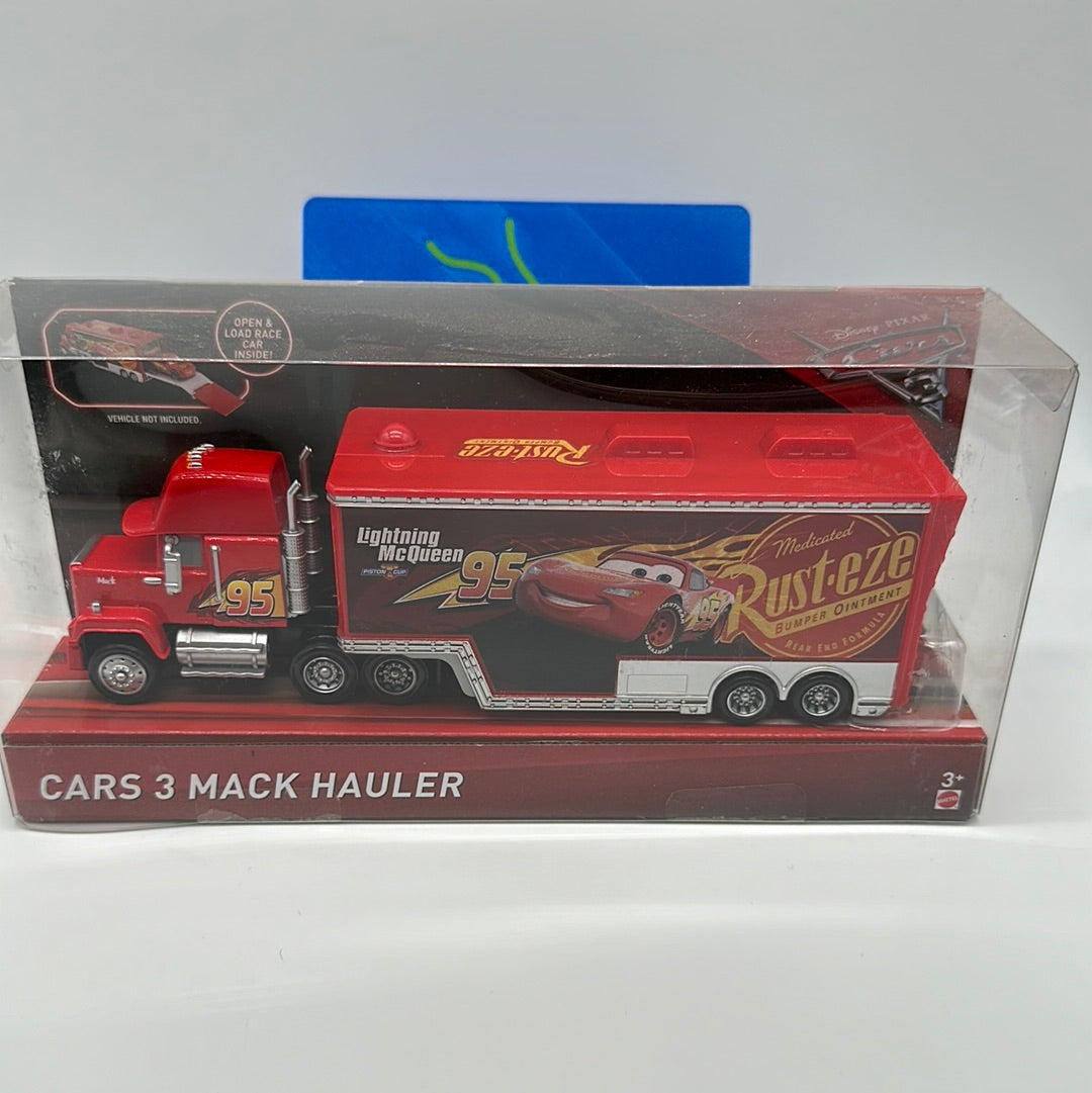 Disney Pixar Cars Movie - Cars 3 - Mack Hauler (Open and Load)