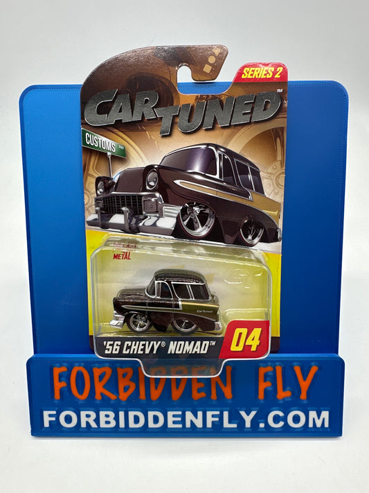 CarTuned - Walgreens Exclusive - Series 2 - #4 - Brown ‘56 Chevy Nomad