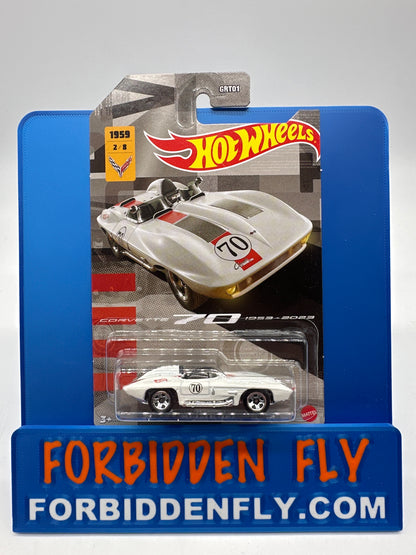 Hot Wheels - 2022 - Corvette 70th Anniversary Series - Complete Set of 8
