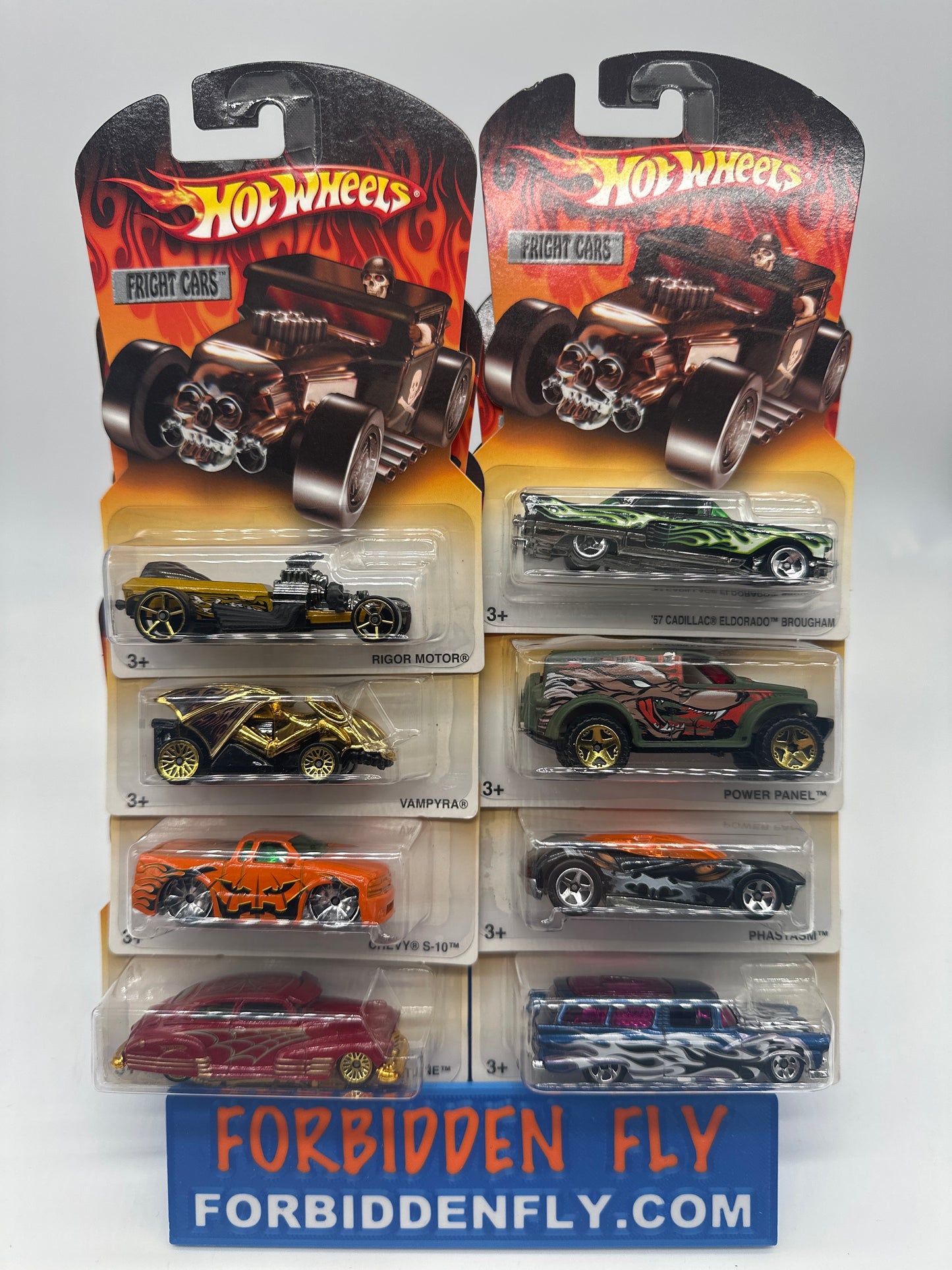 Hot Wheels - 2006 Halloween Fright Car Series - Complete Set of 8