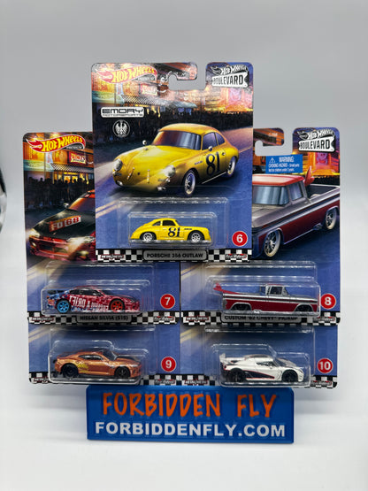 Hot Wheels Premium - Walmart Boulevard Series Mix B (#6-10) Set of 5