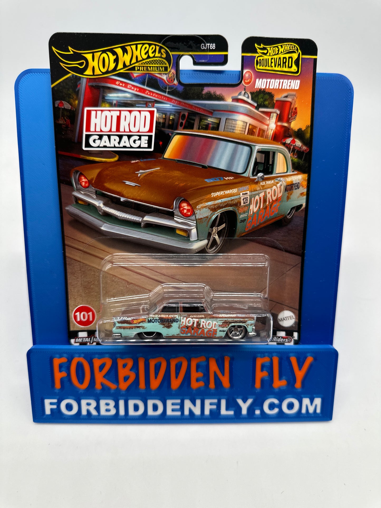 Hot Wheels Boulevard - #101 - 1955 Plymouth Savoy - Single Car