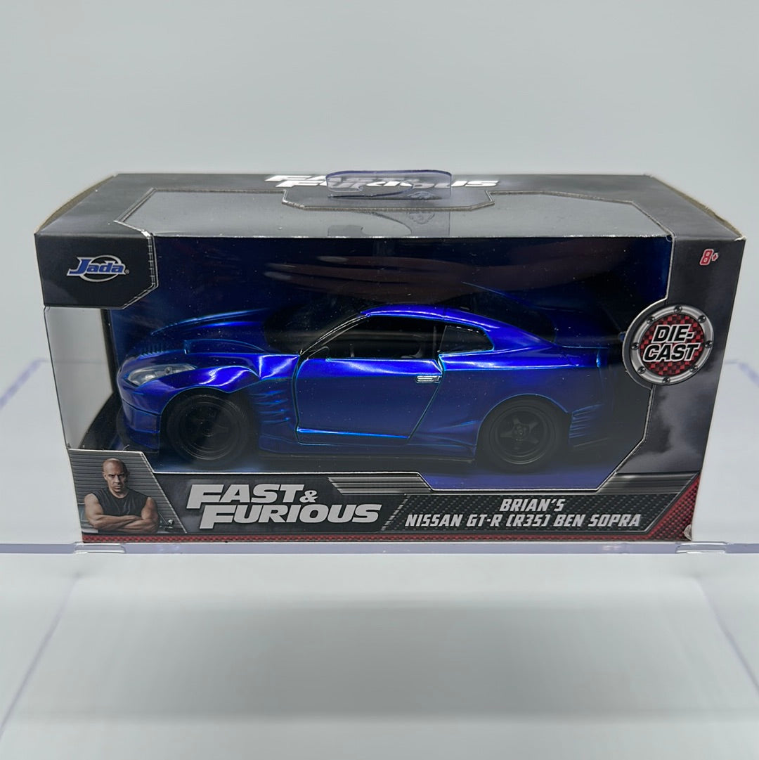 Jada 1:32 Scale - Fast & Furious - Brian’s Nissan GT-R (R35) Ben Sopra