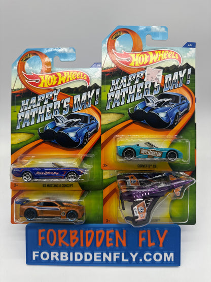 Hot Wheels - 2014 Happy Father’s Day Series - Complete Set of 4
