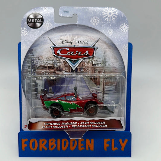 Disney Pixar Cars - 2023 Holiday Series - Lightning McQueen w/ Snow Plow