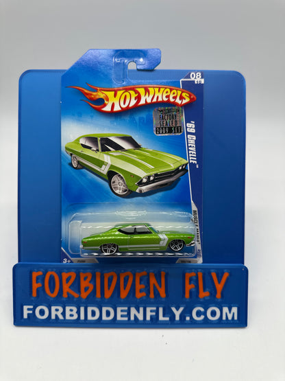 Hot Wheels Mainline - 2009 Factory Stickered - Muscle Mania Series - ‘69 Chevelle - Lot Of 2