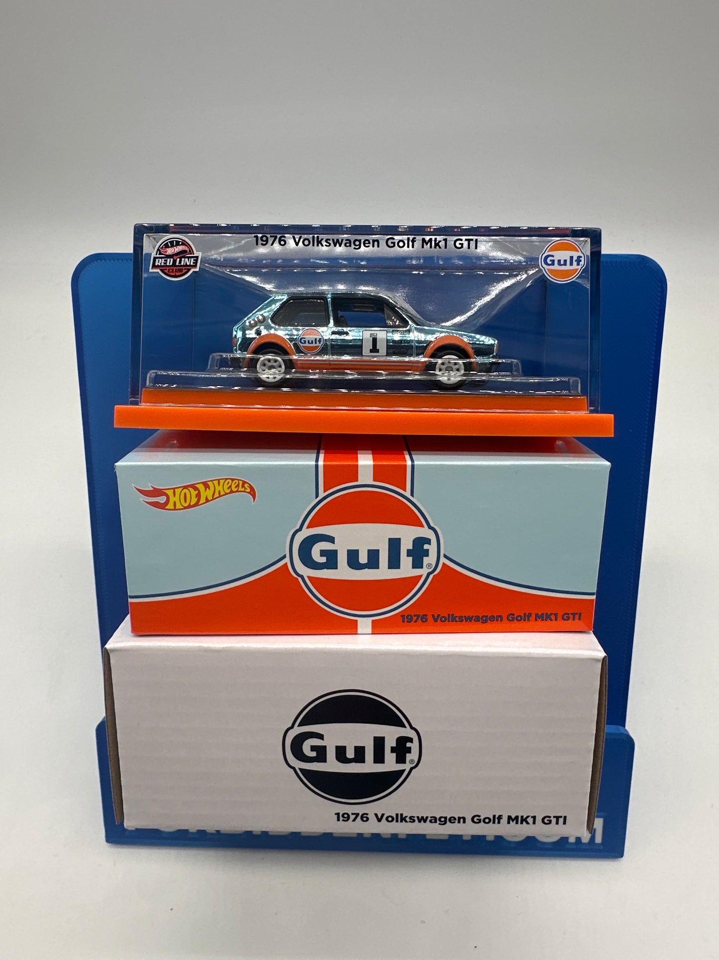 Hot Wheels RLC Red Line Club - 2026 Release - 1976 Volkswagen Golf MK1 GT1 - Gulf Livery