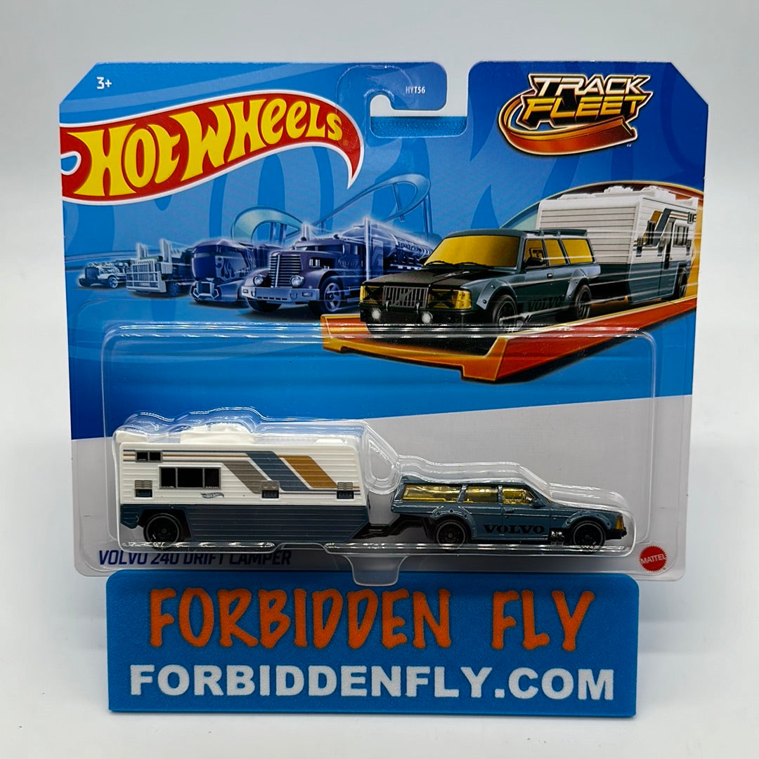 Hot Wheels Track Fleet 2024 - Volvo 240 Drift Camper