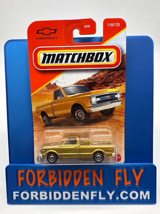 Matchbox - 2025 Mainline #110/125 - 1968 Chevy C10 - Gold