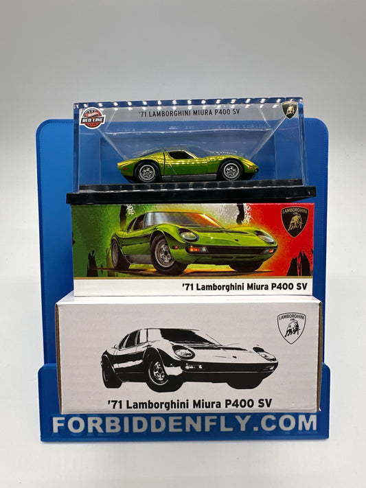 Hot Wheels RLC Red Line Club - 2025 Release - ‘71 Lamborghini Miura P400 SV - Green