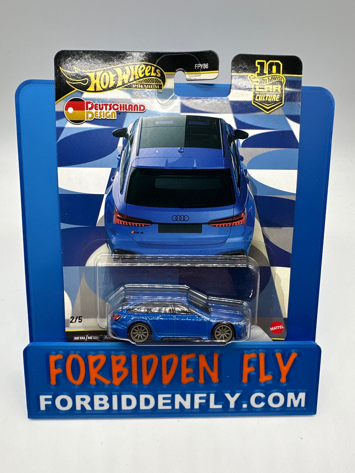 Hot Wheels Car Culture Premium - 2026 Deutschland Design 3 Single - #2/5 - Audi RS 6 Avant