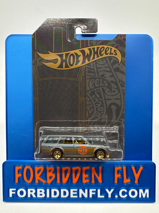 Hot Wheels Mainline - 2019 51st Anniversary - Satin & Chrome - ‘71 Datsun 510 Wagon
