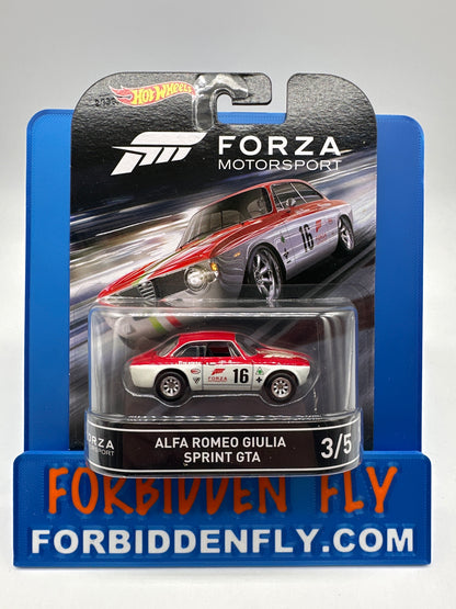 Hot Wheels Premium - 2016 Retro Entertainment Forza Motorsport Series - Sealed Boxed Set of 5