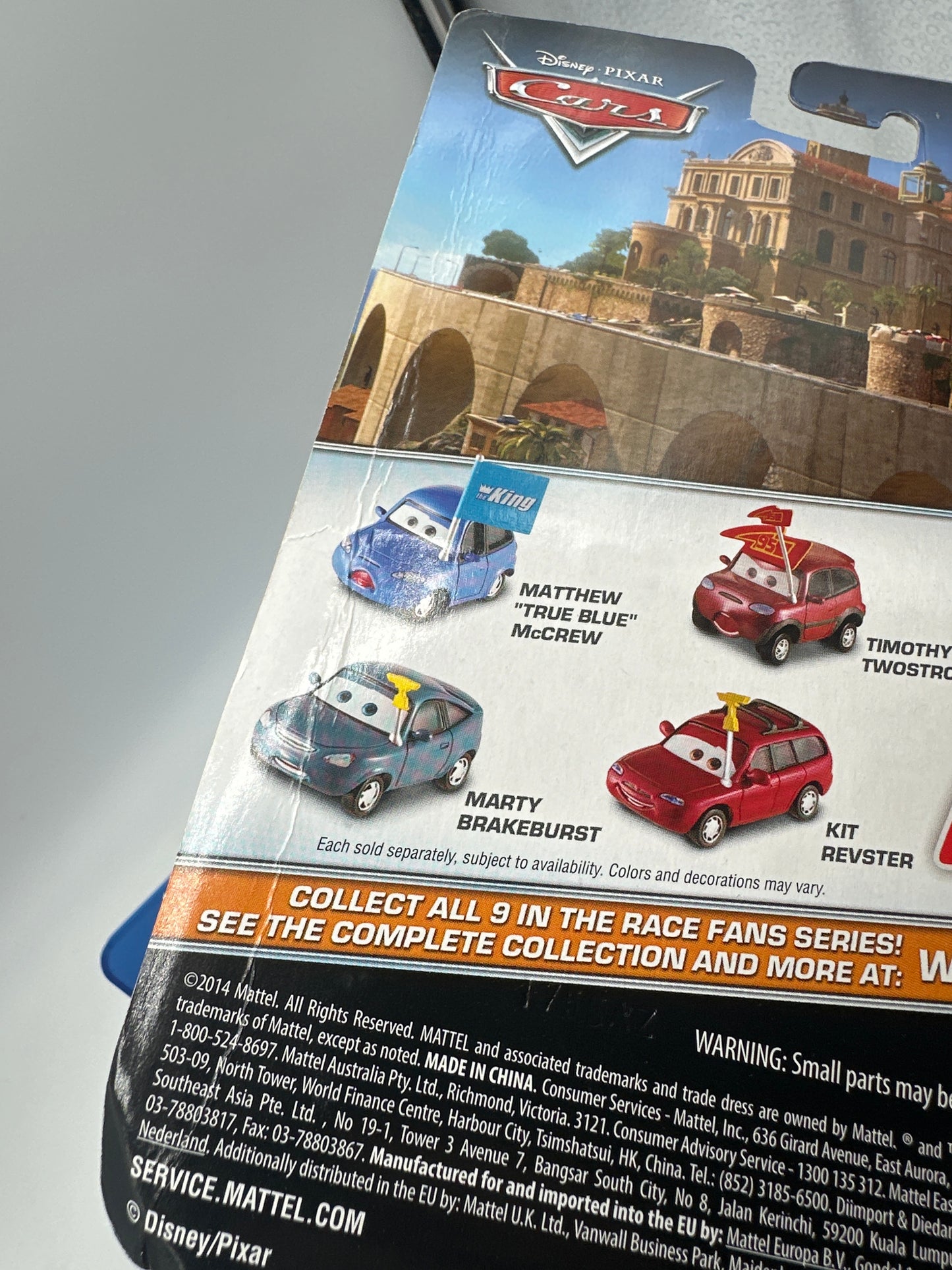Disney Pixar Cars Movie - Race Fans Series - Deluxe Benny Brakedrum