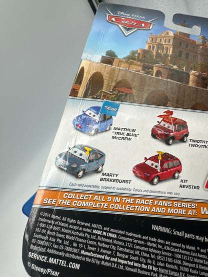 Disney Pixar Cars Movie - Race Fans Series - Deluxe Benny Brakedrum