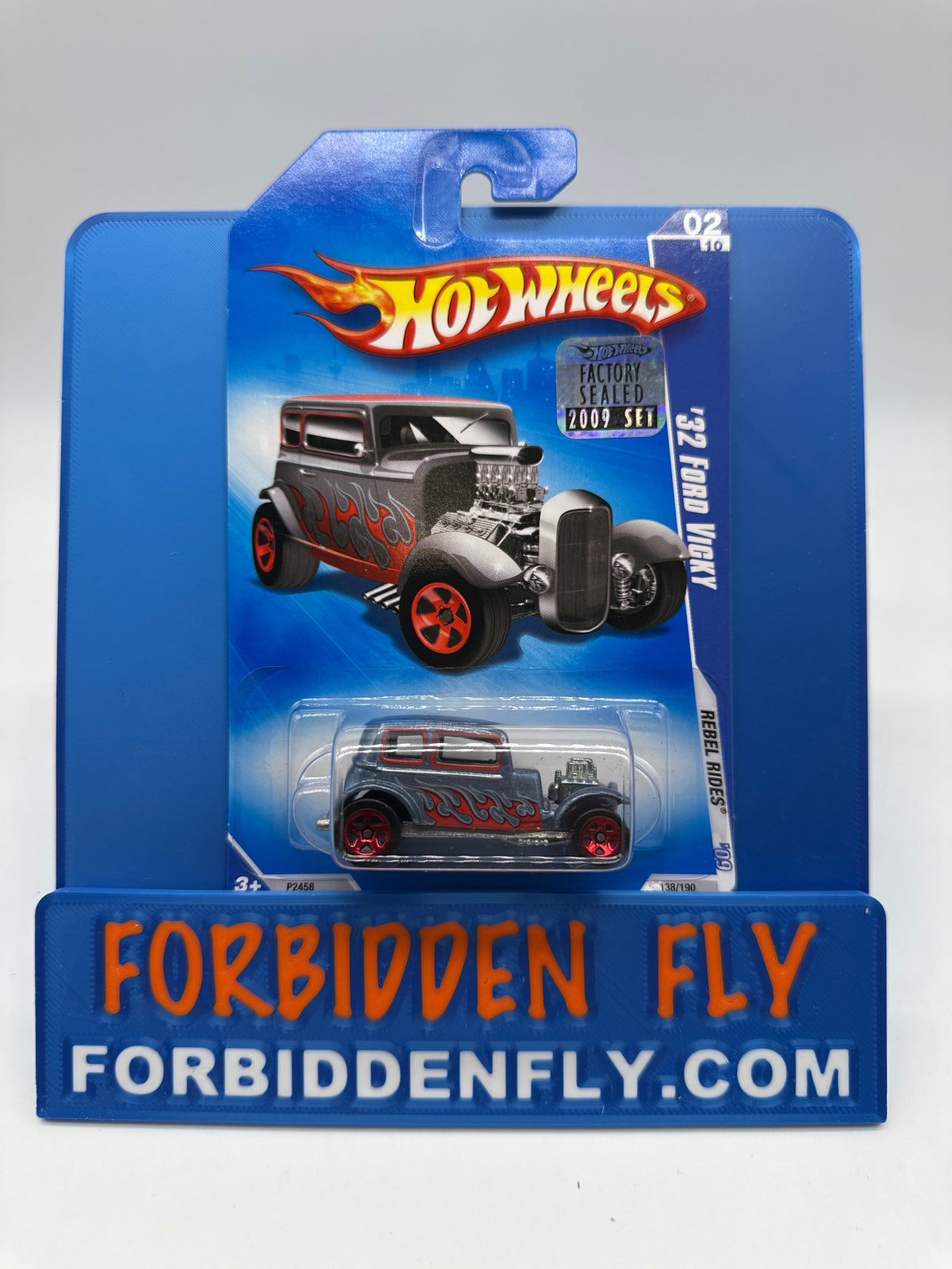 Hot Wheels Mainline - 2009 Factory Stickered - Rebel Rides Series - ‘32 Ford Vicky - Lot Of 2