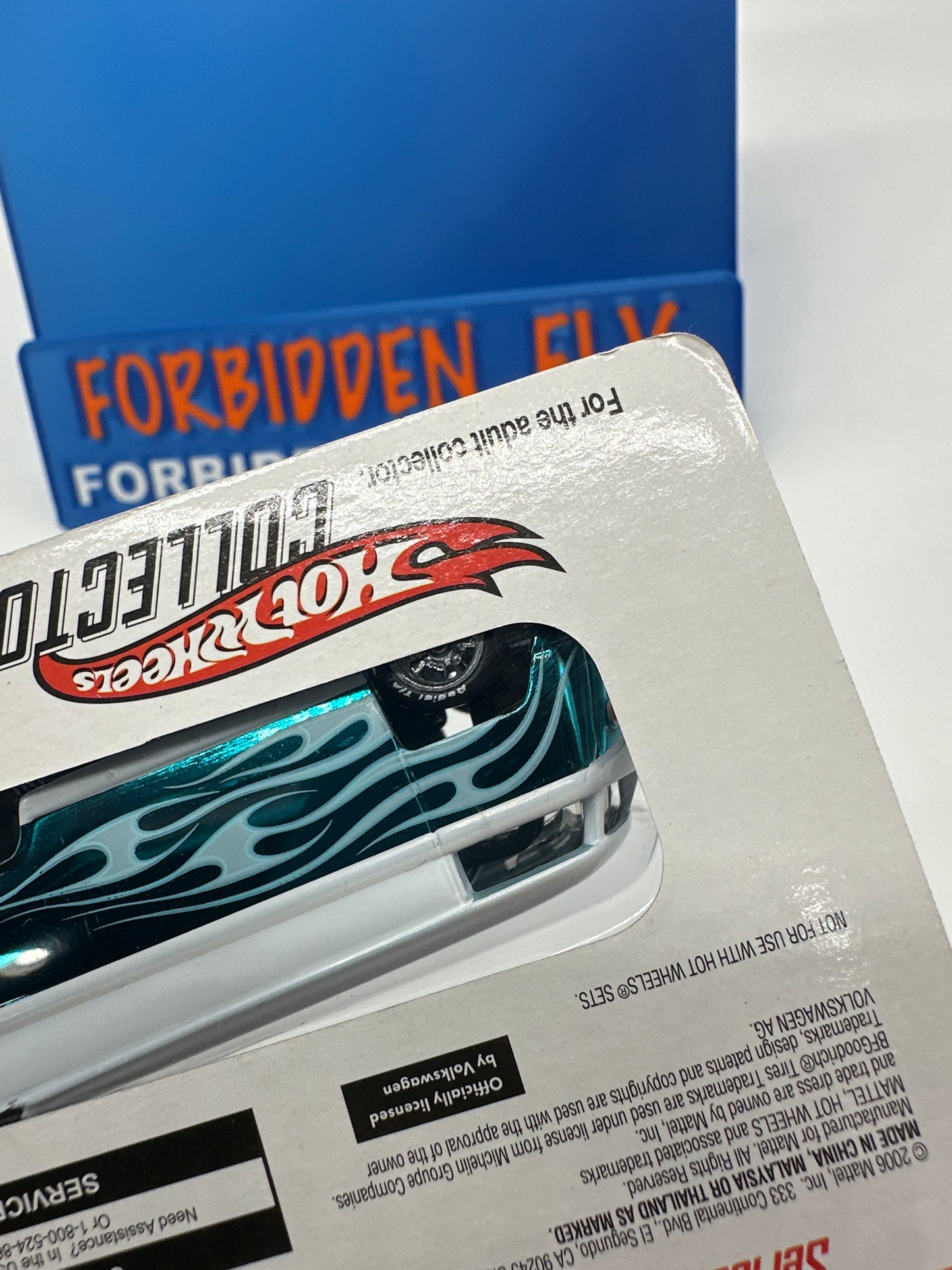 Hot Wheels RLC Red Line Club - Real Riders Series 5 - Teal Volkswagen VW Drag Bus