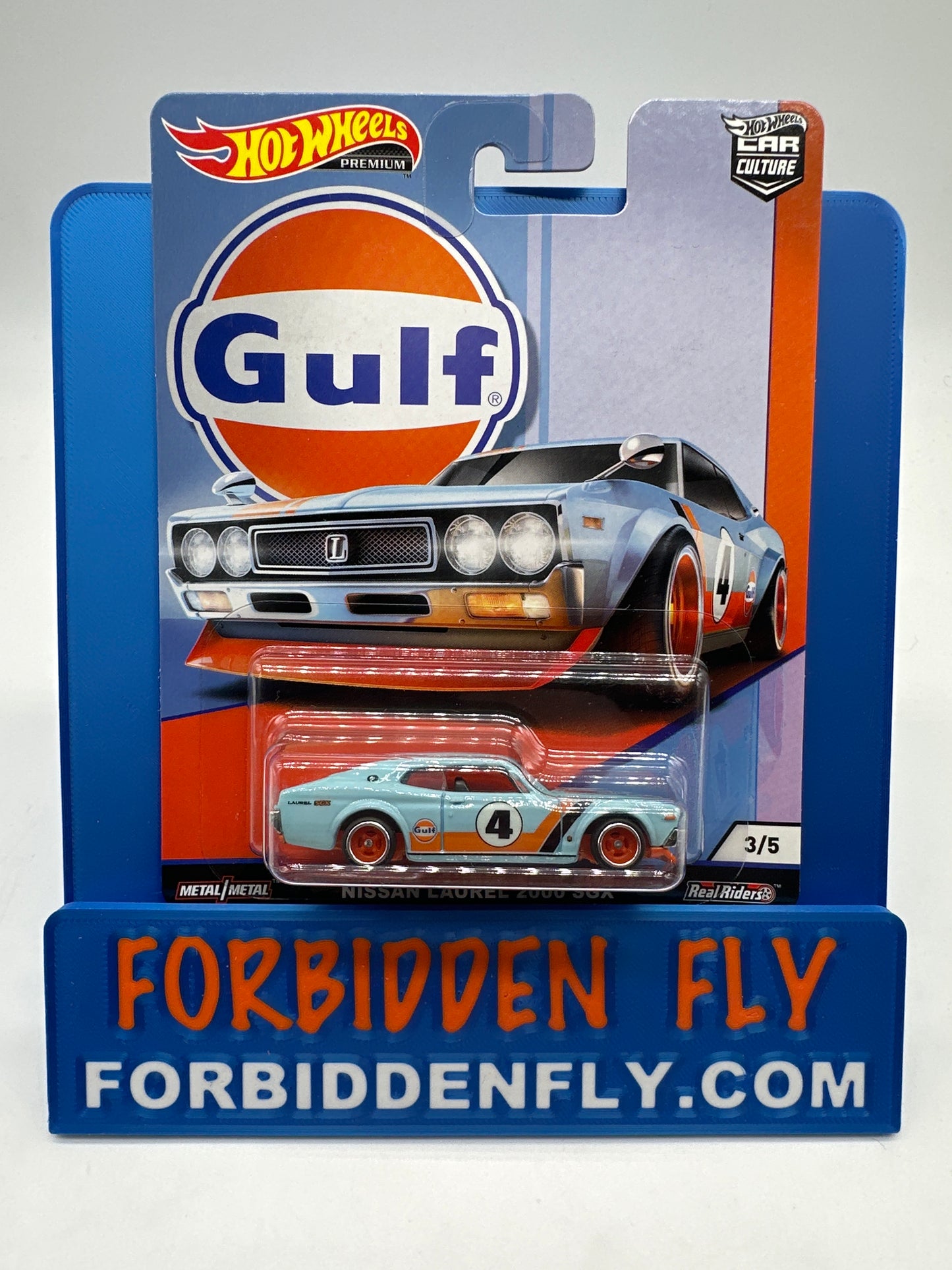 Hot Wheels Car Culture - Gulf Gas Premium Set of 5