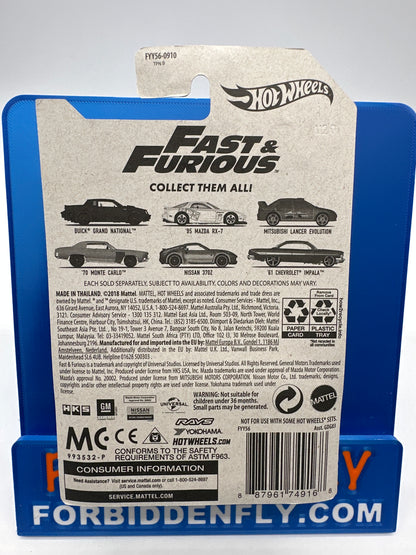 Hot Wheels - Walmart Exclusive - 2018 Fast & Furious Mainline Series Complete Set of 6
