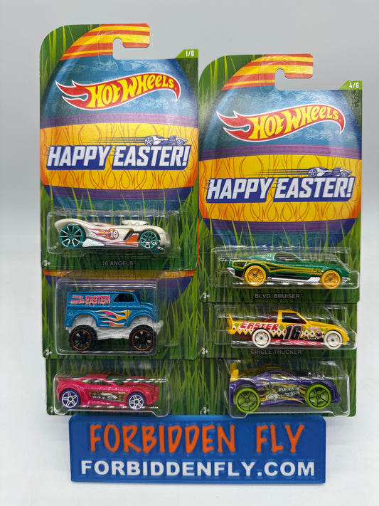 Hot Wheels - 2016 Happy Easter Series - Complete Set of 6
