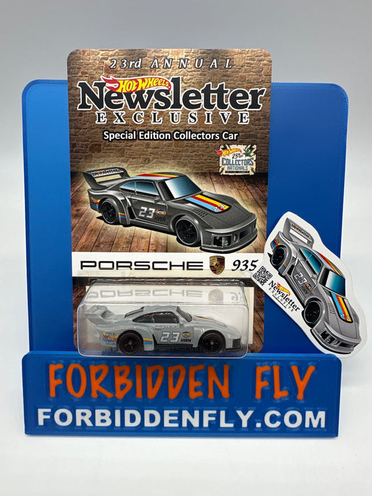Hot Wheels 23rd Annual Collector’s Nationals - 2023 Columbus, OH Newsletter Thank You Car - Gray Porsche 935