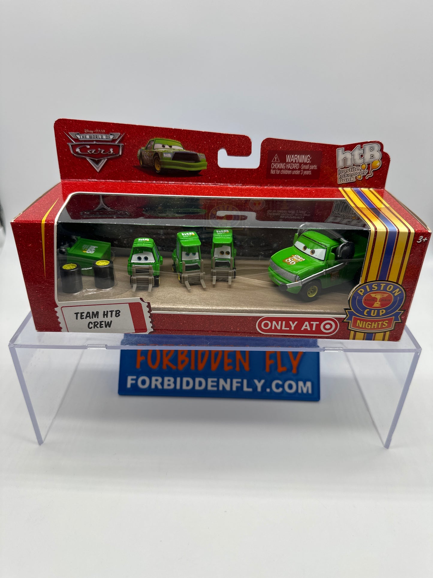 Disney Pixar Cars Movie - World of Cars Piston Cup Nights Series Target Exclusive - Team HTB Crew Multipack Set