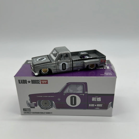 Kaido House (x MiniGT) - Raw Chase Release #084 -  Chevrolet Silverado Dually Kaido V1