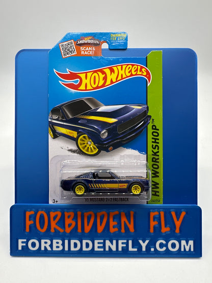 Hot Wheels Super Treasure Hunt - 2015 L Case - ‘65 Mustang 2+2 Fastback