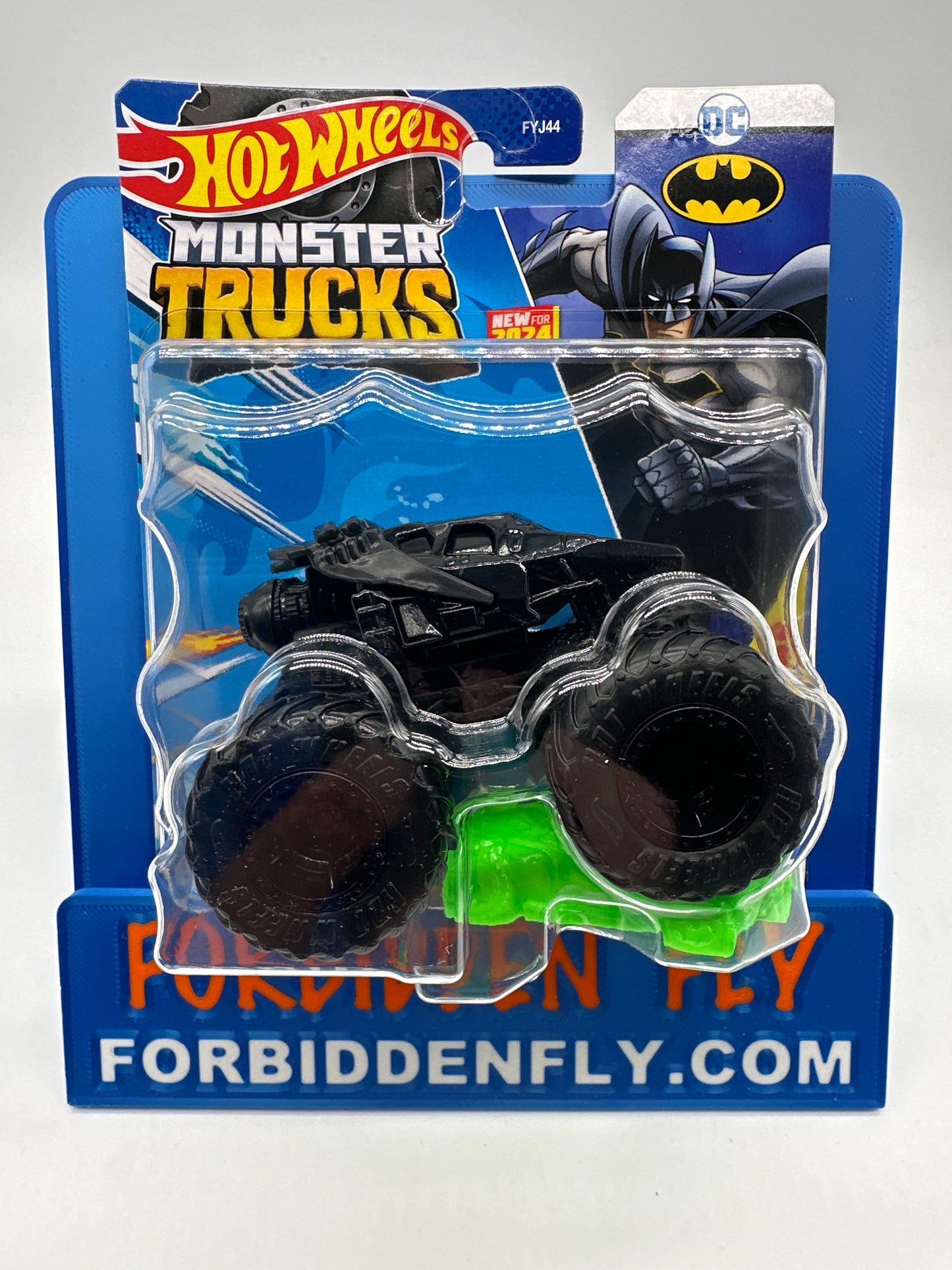 Hot Wheels Monster Trucks - 2024 Batman Series - Tumbler w/ Crushed Car