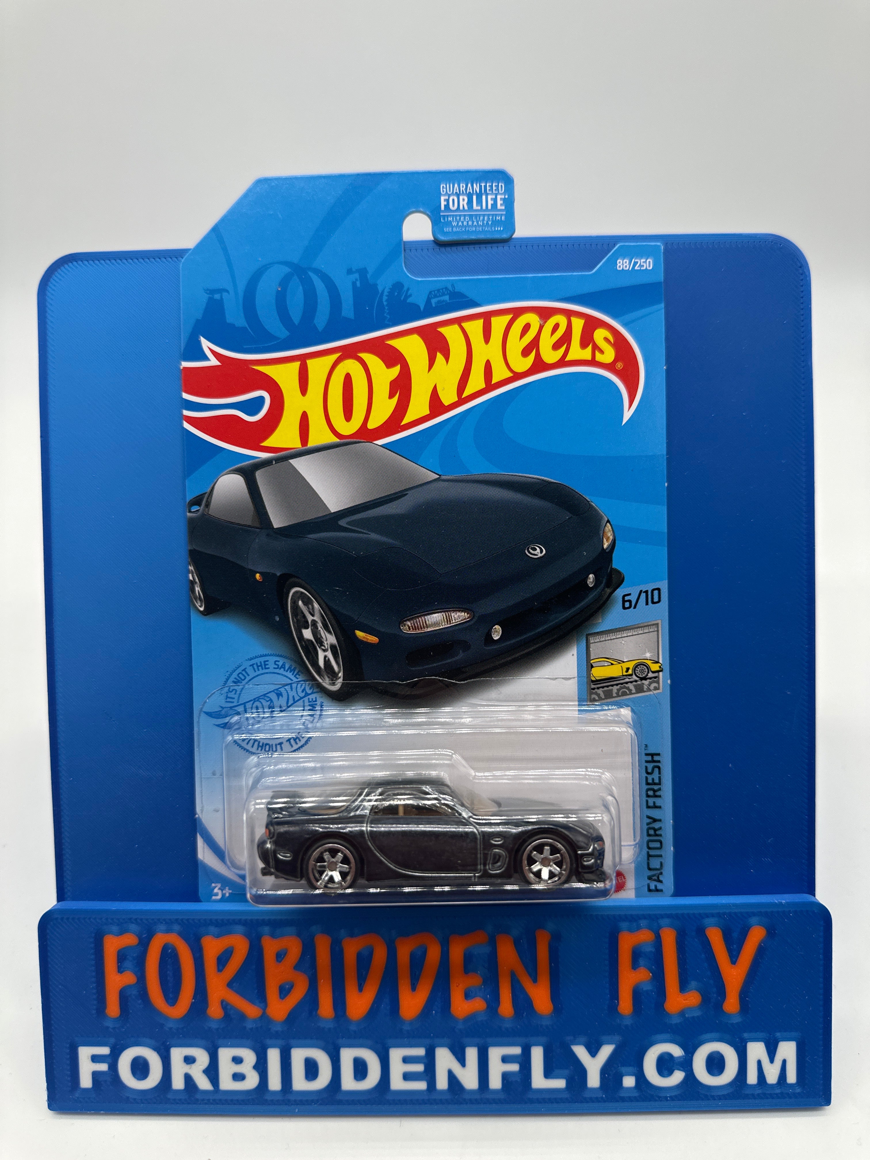 ya☆ Hot Wheels 2021 Super Treasure Hunt - Navy Blue '95 Mazda RX-7