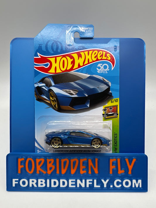 Hot Wheels 2018 KMart Exclusive - Lamborghini Aventador Miura Homage